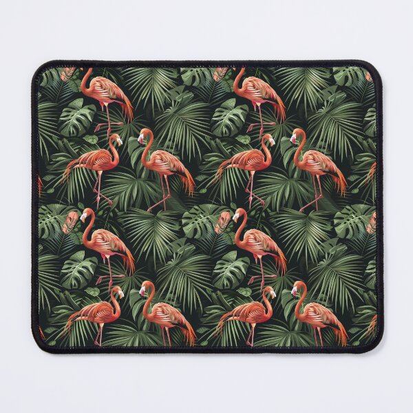 Item preview, Graceful Parade of Flamingos designed and sold by MidArtForge.
