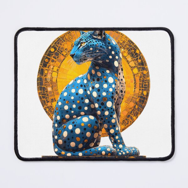 Item preview, A blue leopard with white spots on its body, Big Avatar designed and sold by wonderisland.