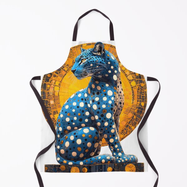 Item preview, A blue leopard with white spots on its body, Big Avatar designed and sold by wonderisland.