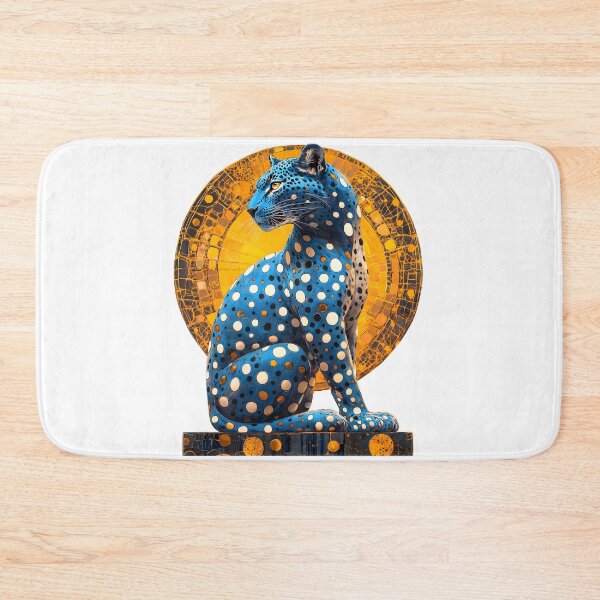 Item preview, A blue leopard with white spots on its body, Big Avatar designed and sold by wonderisland.
