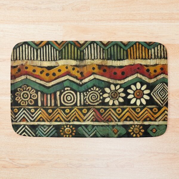 Item preview, Afro-Bohemian Mud Cloth Print  designed and sold by Shs-Kenya.
