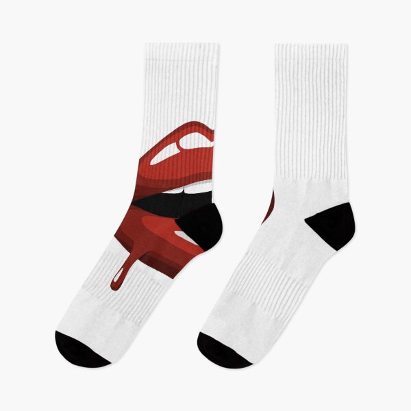 Item preview, Red lips of a woman dripping. designed and sold by george-rod.