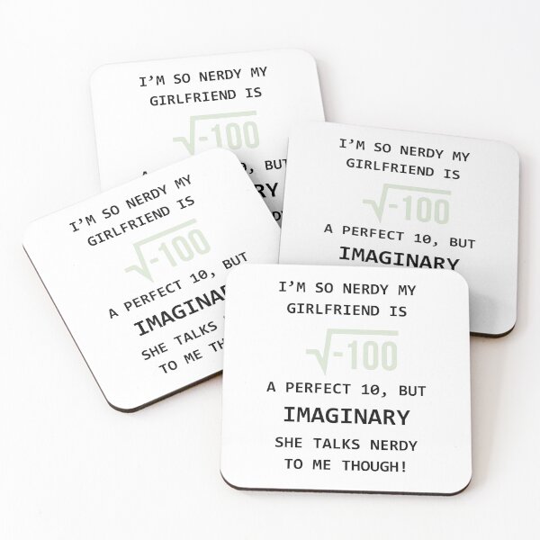 Item preview, Imaginary Girlfriend Nerd designed and sold by hackerfubrands.