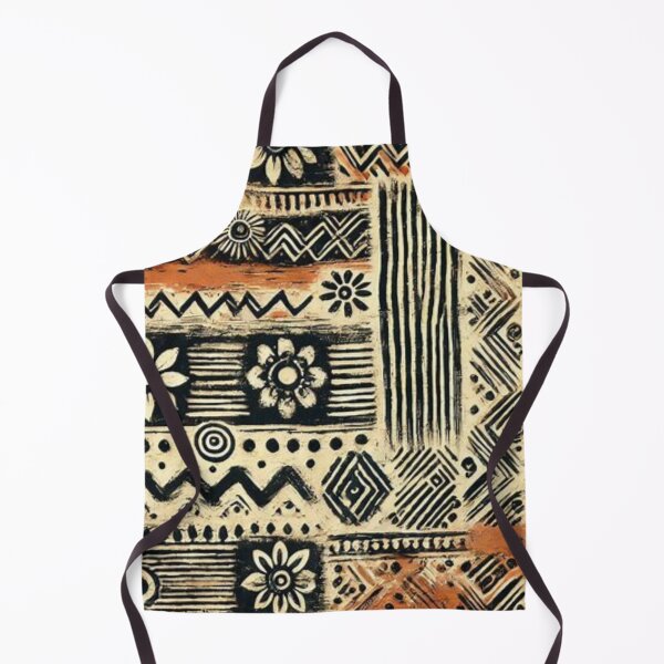 Item preview, Afro Bohemian Mud Cloth Floral Print designed and sold by Shs-Kenya.