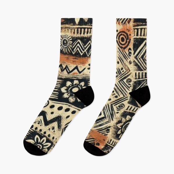 Item preview, Afro Bohemian Mud Cloth Floral Print  designed and sold by Shs-Kenya.