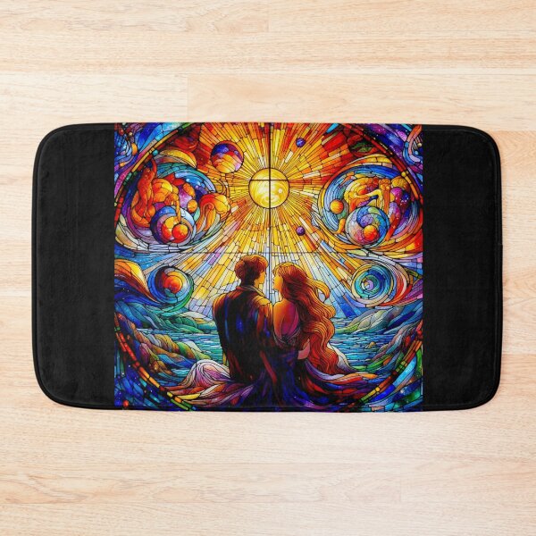 Item preview, Stained glass window for the world Fauvist#1 designed and sold by Helios Be. Lavsh.