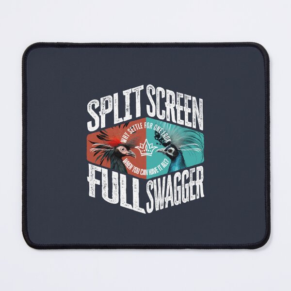 Item preview, Split Screen, Full Swagger. Why settle for one look when you can have it all? designed and sold by EdvvinStudios.