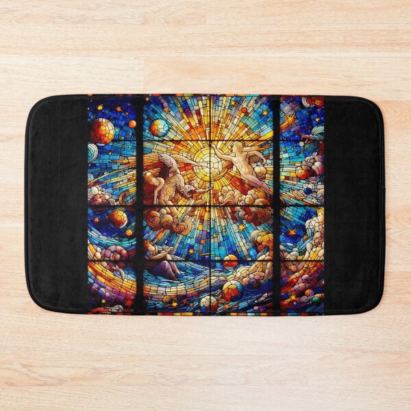 Item preview, Stained glass window for the world Fauvist#2 designed and sold by Helios Be. Lavsh.
