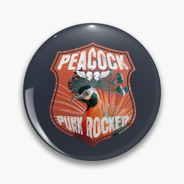 Item preview, Peacock Punk Rocker designed and sold by EdvvinStudios.