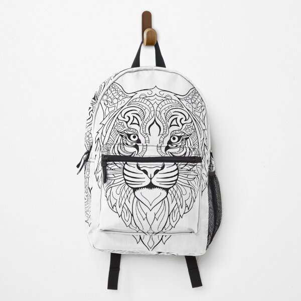 Item preview, Tiger #4 Coloring Page Pattern  designed and sold by DavidColoring.