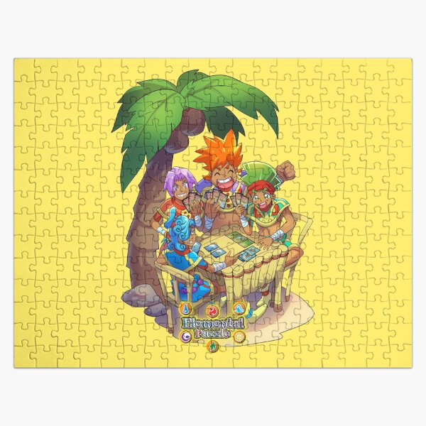 Vista previa del artículo con la obra «¡Vamos! ¡Vamos! ¡Rompecabezas!», diseñado y vendido por ElementalPuzzle.