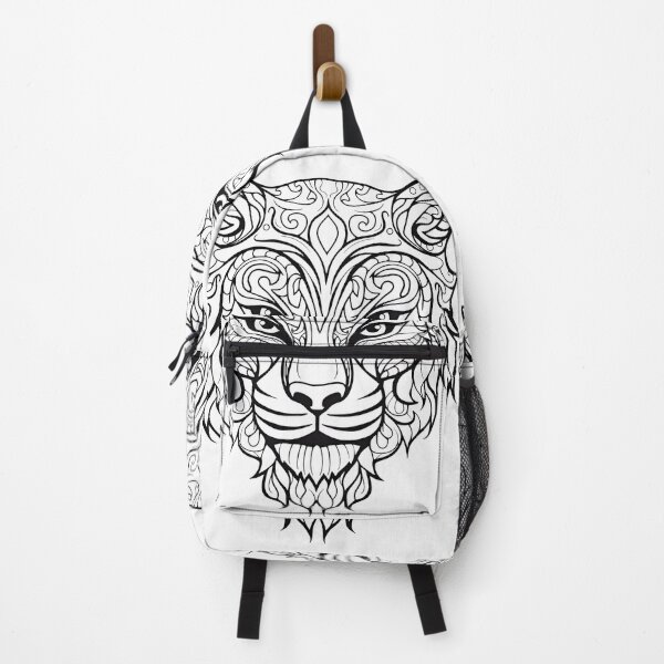 Item preview, Tiger #7 Coloring Page Pattern designed and sold by DavidColoring.