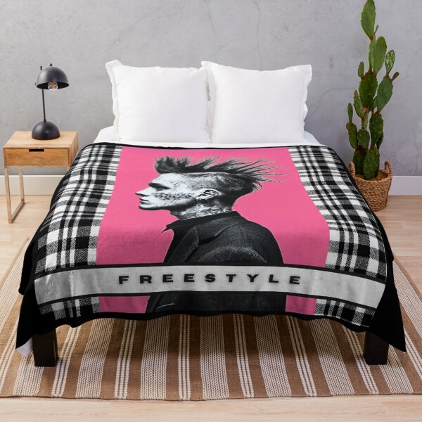 Item preview, Freestyle, punk soul, black and white, pink punk artwork designed and sold by silent-violin.