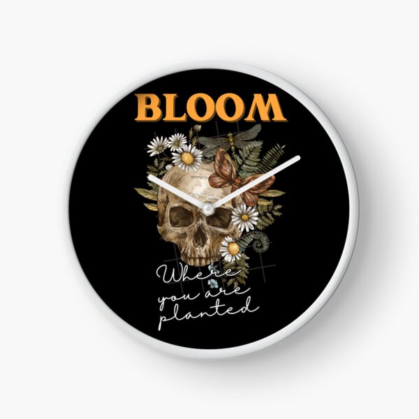 Item preview, Nature blooming from skull - Flowers design designed and sold by TheArtistOf2022.