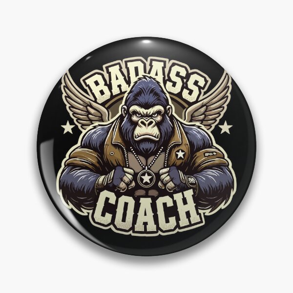 Item preview, Tough Trainer Coach Gorilla Gift designed and sold by Pineapple-Tree.
