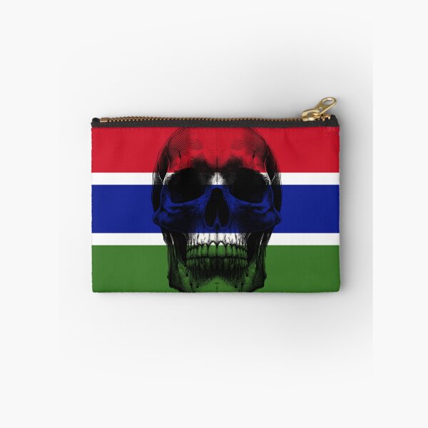 Item preview,  GAMBIA SKULL FLAG NATION RAREART COUNTRY HALLOWEEN #ogirdor designed and sold by ogirdorgraphics.