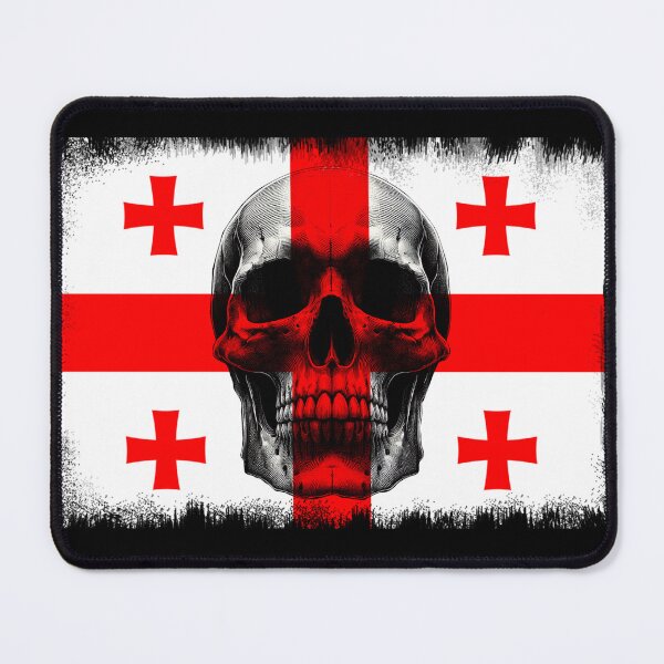 Item preview, GEORGIA SKULL FLAG NATION RAREART COUNTRY HALLOWEEN #ogirdor designed and sold by ogirdorgraphics.