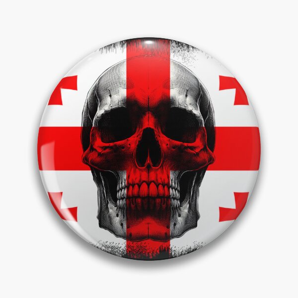 Item preview, GEORGIA SKULL FLAG NATION RAREART COUNTRY HALLOWEEN #ogirdor designed and sold by ogirdorgraphics.