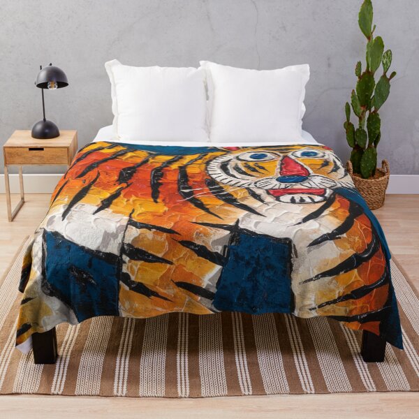 Item preview, Tiger captivating abstract art designed and sold by shokA Design.