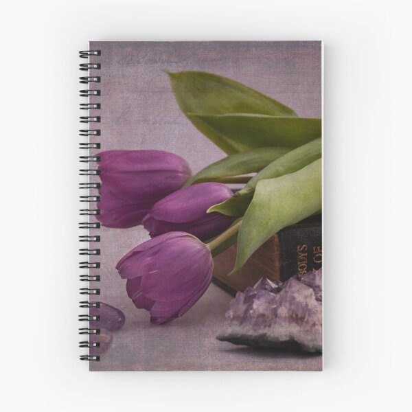 Item preview, Tulips and Amethyst designed and sold by maureen bracewell.