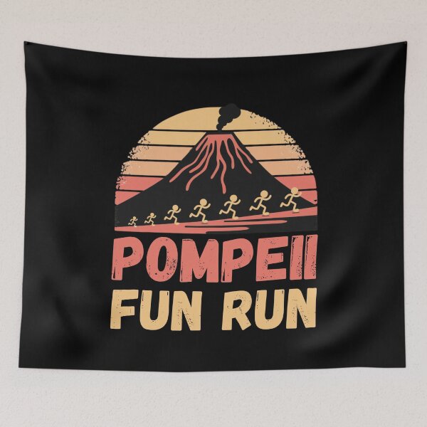 Item preview, Pompeii Fun Run Retro Style designed and sold by ketkacreations.