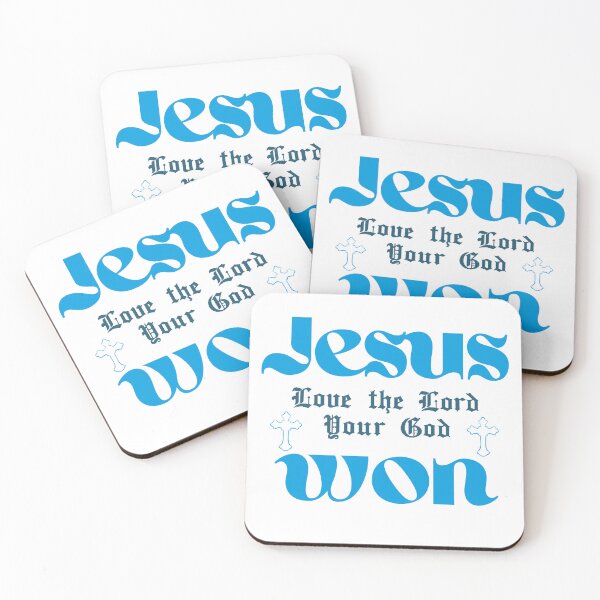 Item preview, Jesus Won - Love the Lord Your God designed and sold by ZerotwoStudio.