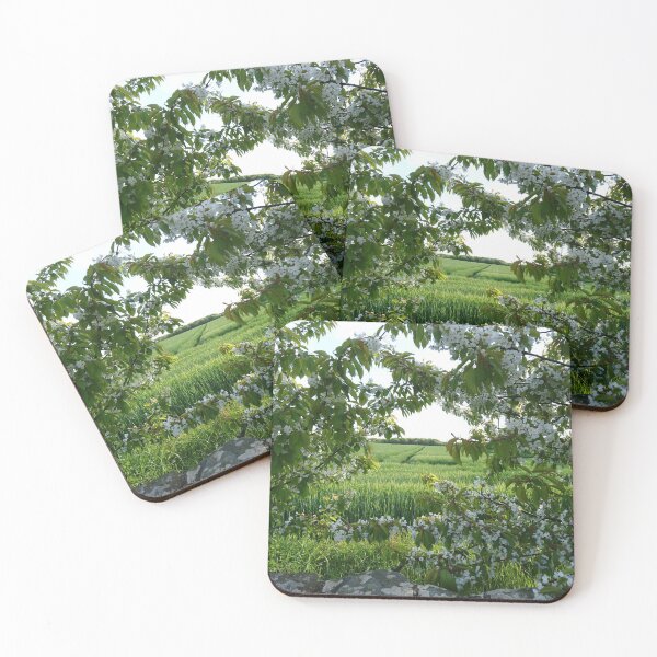 Item preview, Field through apple blossom designed and sold by LittleBettyMakes.