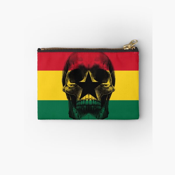 Item preview, GHANA SKULL FLAG NATION RAREART COUNTRY HALLOWEEN #ogirdor designed and sold by ogirdorgraphics.