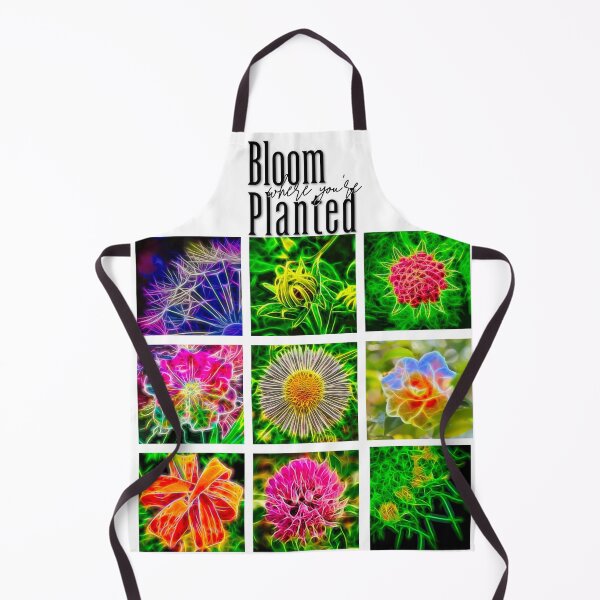 Item preview, 3x3 Grid Design - Bloom where you're Planted designed and sold by nature. electrified..