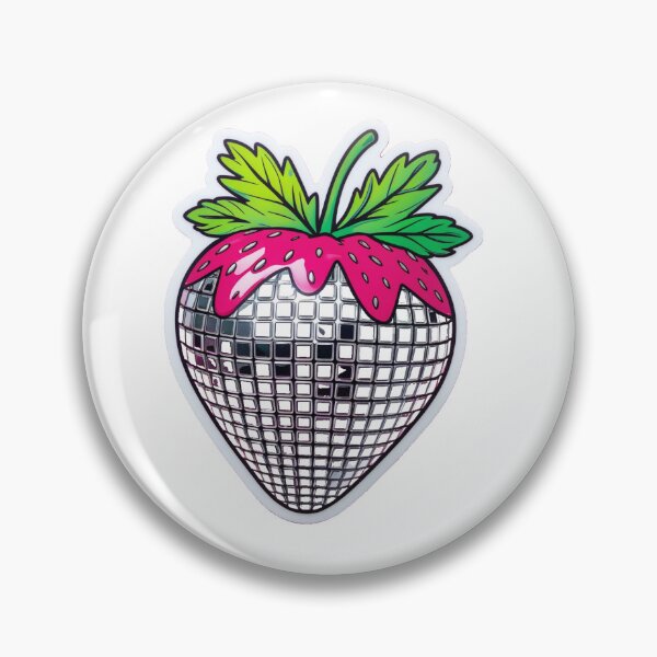 Item preview, Strawberry Disco Ball designed and sold by QuantumPalette.