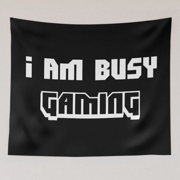 Item preview, I Am Busy Gaming designed and sold by BagCreations.