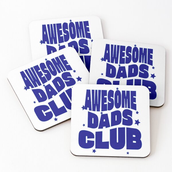 Item preview, Awesome Dads Club – Minimalist and Timeless designed and sold by Phoenix Créations.