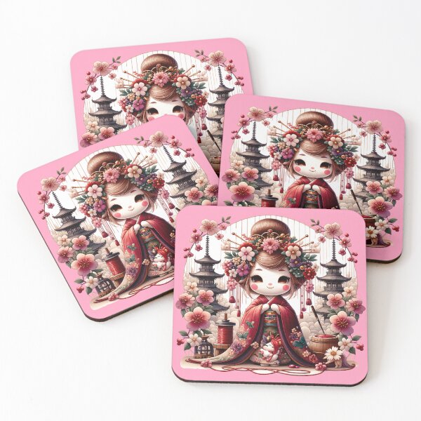 Item preview, Japanese Geisha Cute Scene designed and sold by NPStudio.