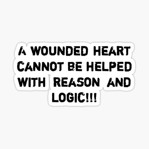 Item preview, Wounded Heart; Graffiti Style; designed and sold by StickerApe.