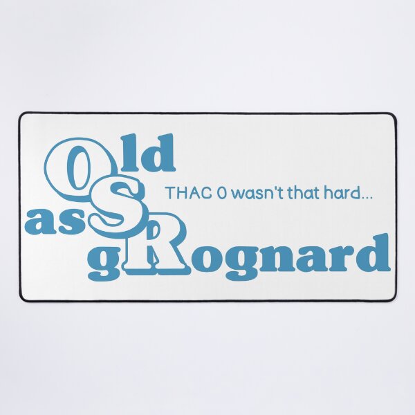 Item preview, OSR Old Ass Grognard -Blue designed and sold by ProfezzorDarke.