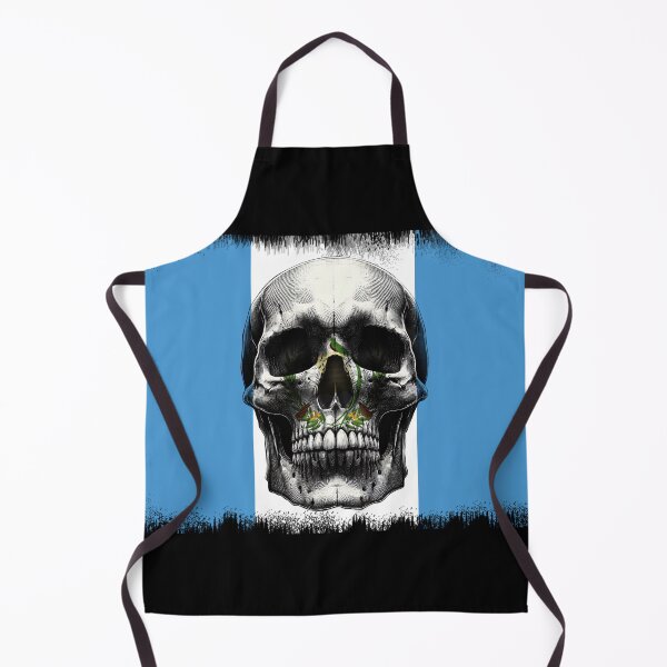 Item preview, GUATEMALA SKULL FLAG NATION RAREART COUNTRY HALLOWEEN #ogirdor designed and sold by ogirdorgraphics.
