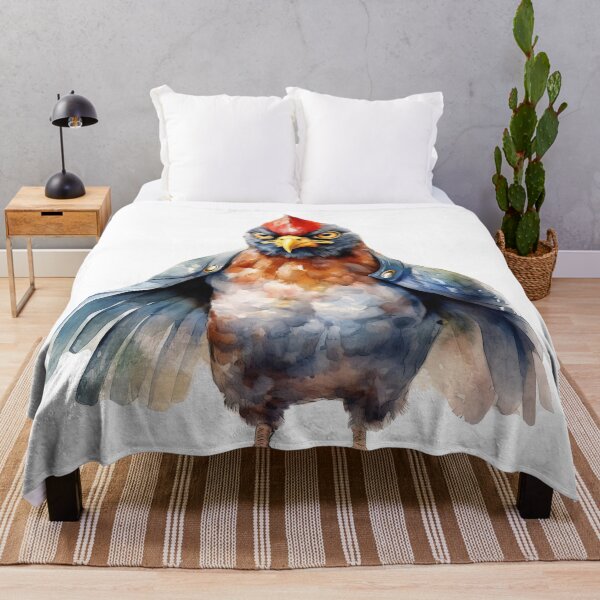 Item preview, Fierce Warrior Bird – Watercolor Illustration designed and sold by MoonFoxDesign.