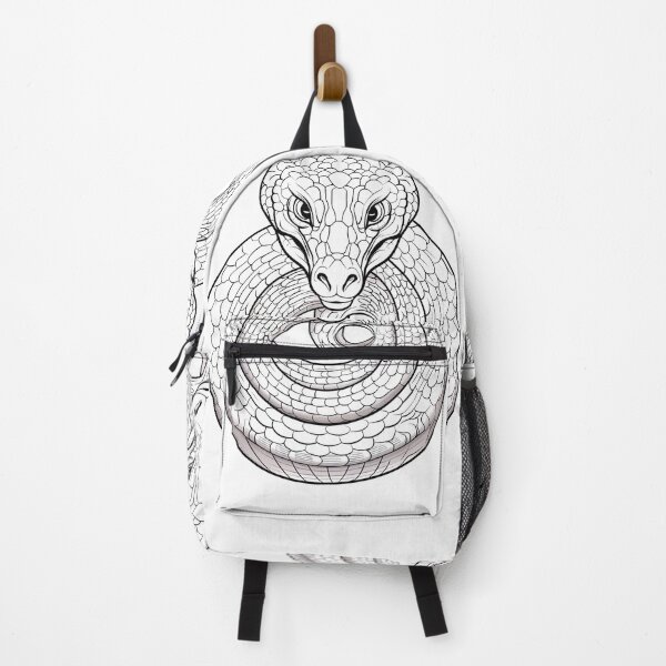 Item preview, Snake #3 Coloring Page Pattern designed and sold by DavidColoring.