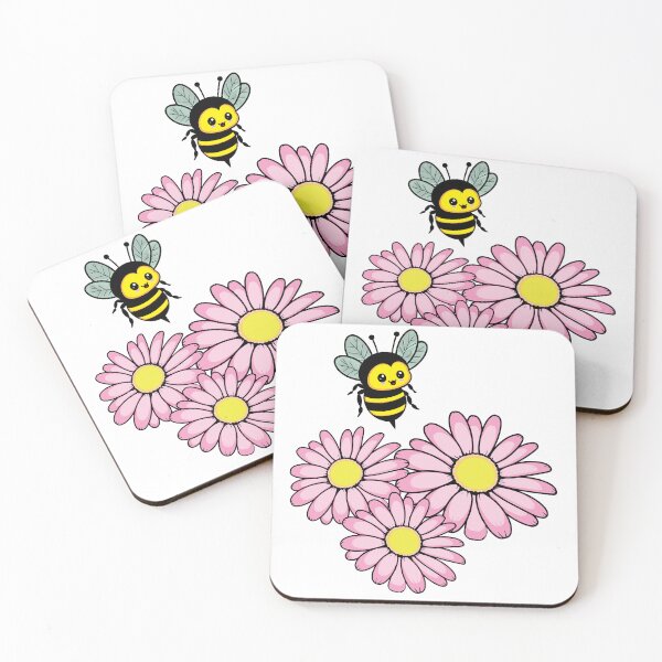 Item preview, a beautifull spring flowers with a bee designed and sold by Esinald.
