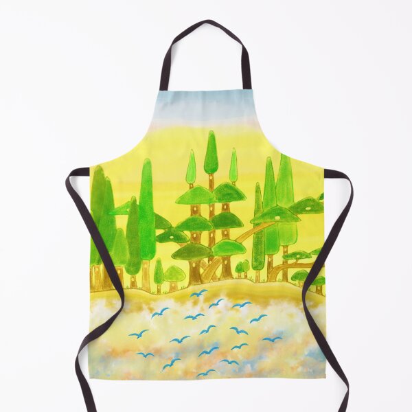 Item preview, Tree castle village and the sea of clouds designed and sold by greenPQBstudio.