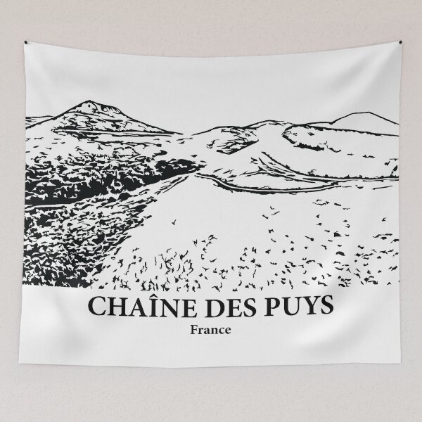Item preview, Chaîne des Puys - France designed and sold by Lakeric Cityscapes.
