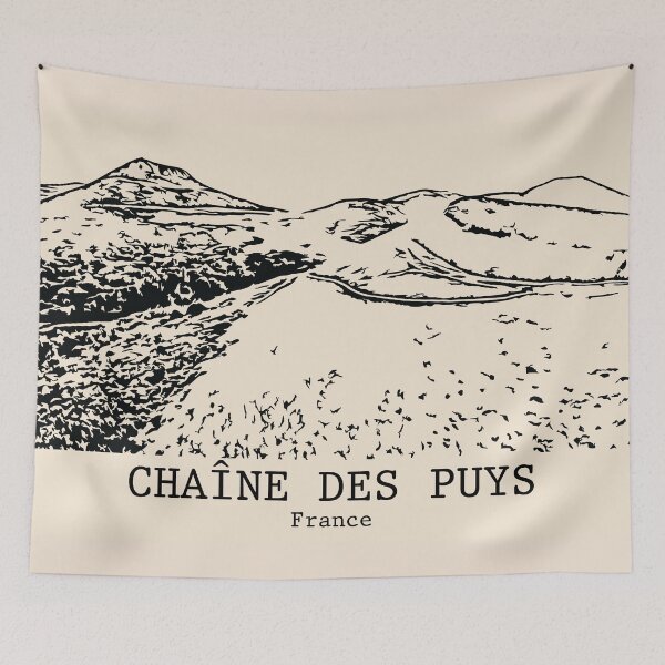 Item preview, Chaîne des Puys - France designed and sold by Lakeric Cityscapes.