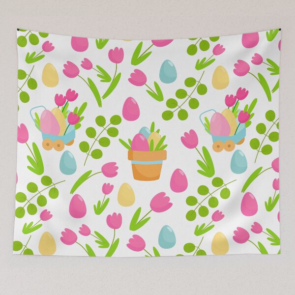 Item preview, Festive Easter pattern designed and sold by CuteYetty.