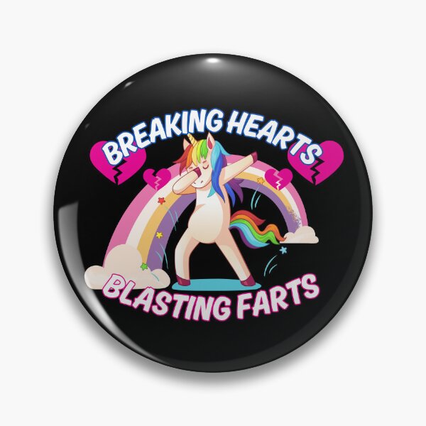 Item preview, Breaking Hearts Blasting Farts Unicorn LGBT designed and sold by CharismaSklep.