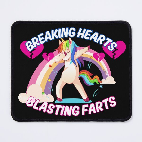 Item preview, Breaking Hearts Blasting Farts Unicorn LGBT designed and sold by CharismaSklep.