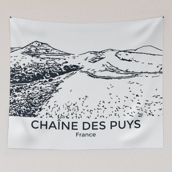 Item preview, Chaîne des Puys - France designed and sold by Lakeric Cityscapes.