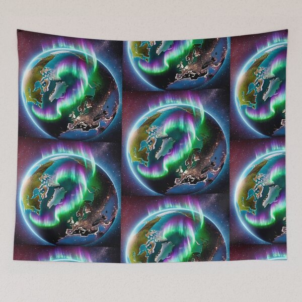 Item preview, Auroras Seen from Space designed and sold by GlassPenny.