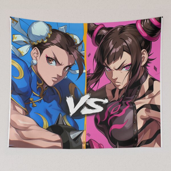 Item preview, Chun Li & Juri Han - 1 designed and sold by Infinite-Aspire.