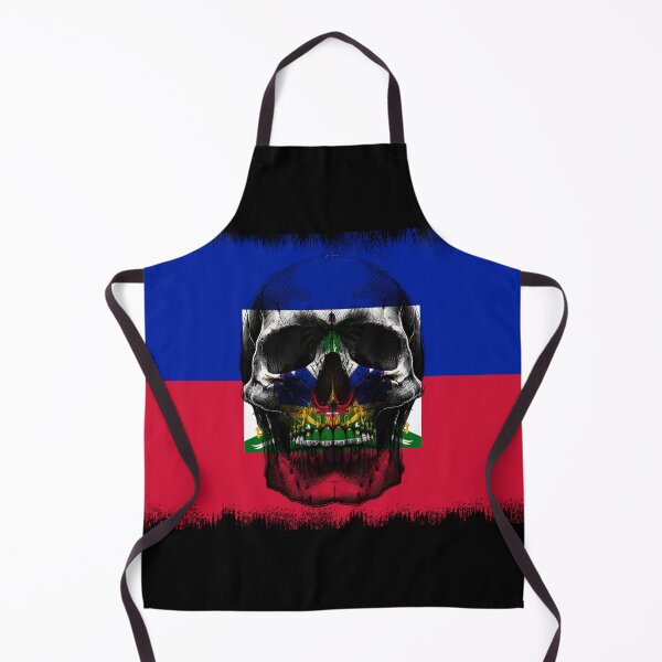 Item preview, HAITI SKULL FLAG NATION RAREART COUNTRY HALLOWEEN #ogirdor designed and sold by ogirdorgraphics.