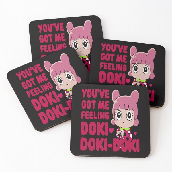 Item preview, Doki-Doki Cute Anime Love Design designed and sold by CoolCrazyQuirky.
